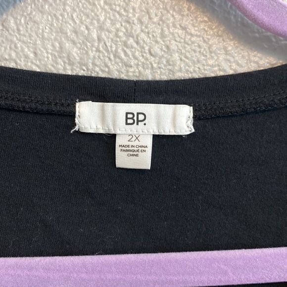 BP- black oversized T-shirt- Size 2X - Picture 2 of 5